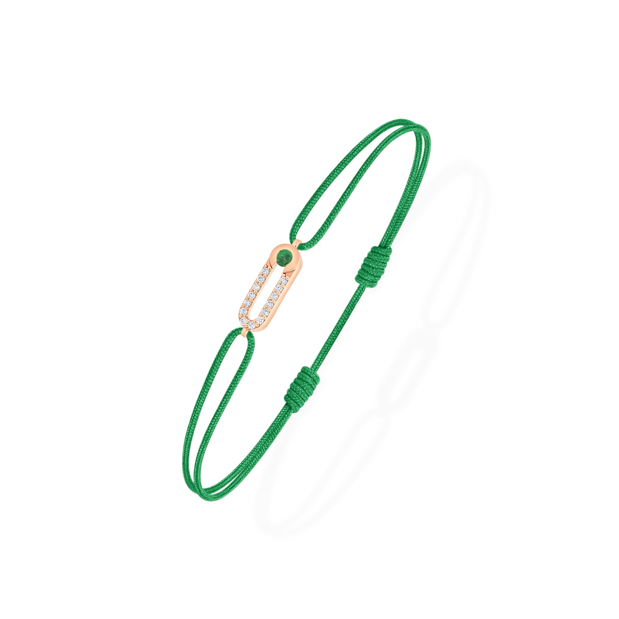 Tsavorite & Diamond Green Bracelet